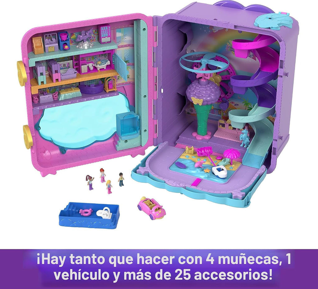 Polly Pocket Resort Roll Away Playset