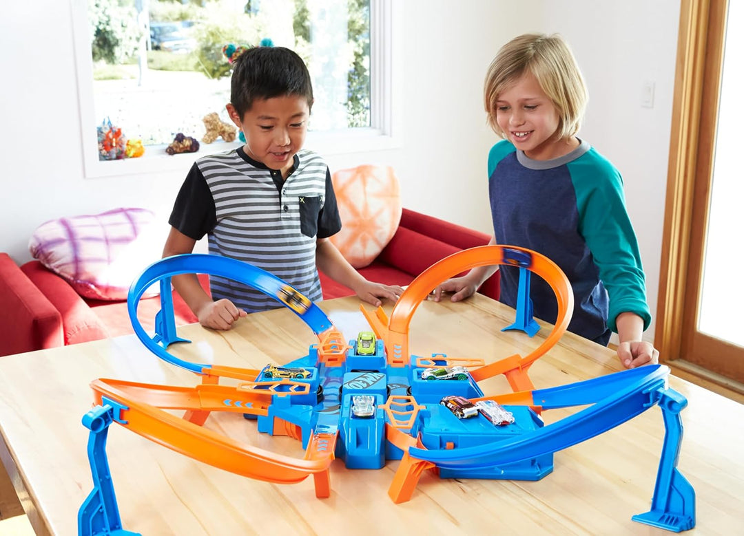 Hot Wheels Set de pista Criss Cross Crash [Exclusivo de Amazon]