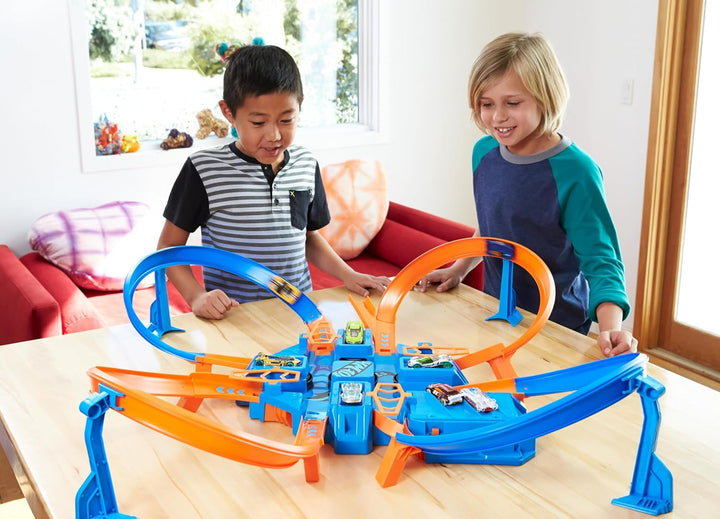 Hot Wheels Set de pista Criss Cross Crash [Exclusivo de Amazon]