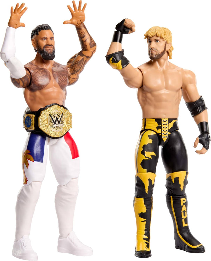 Mattel WWE Main Event Showdown Figuras de acción de 2 unidades con...