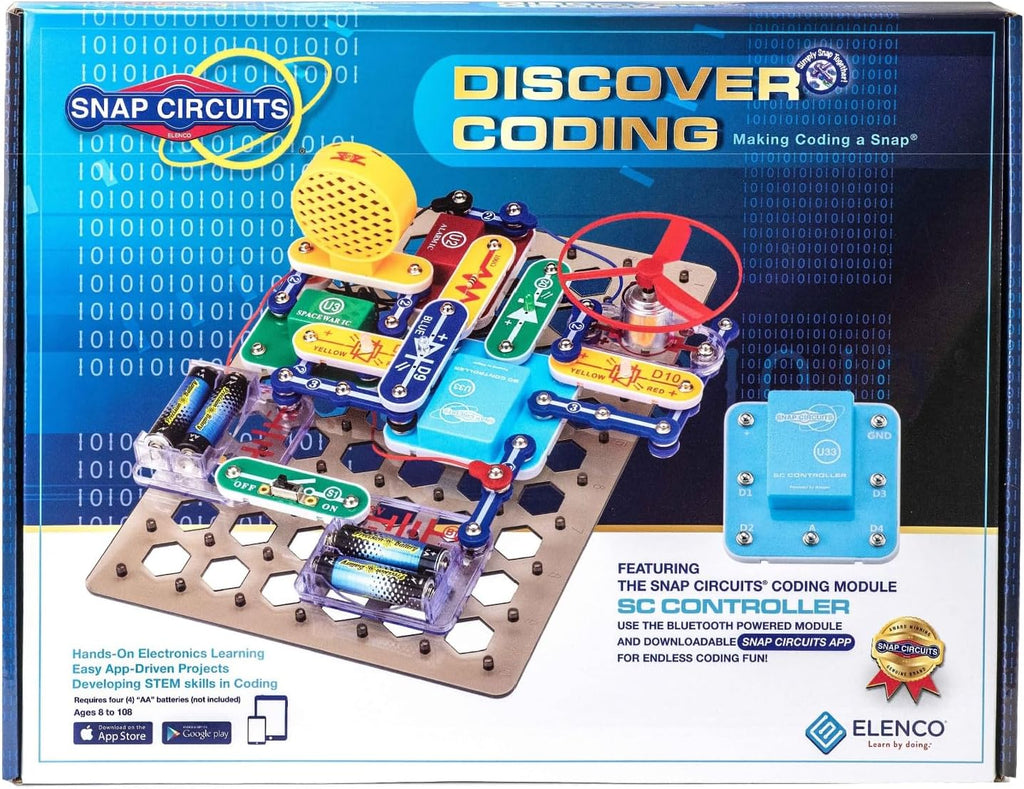 SNAP CIRCUITS - Juguete de codificación STEM para niños a partir de 8 años
