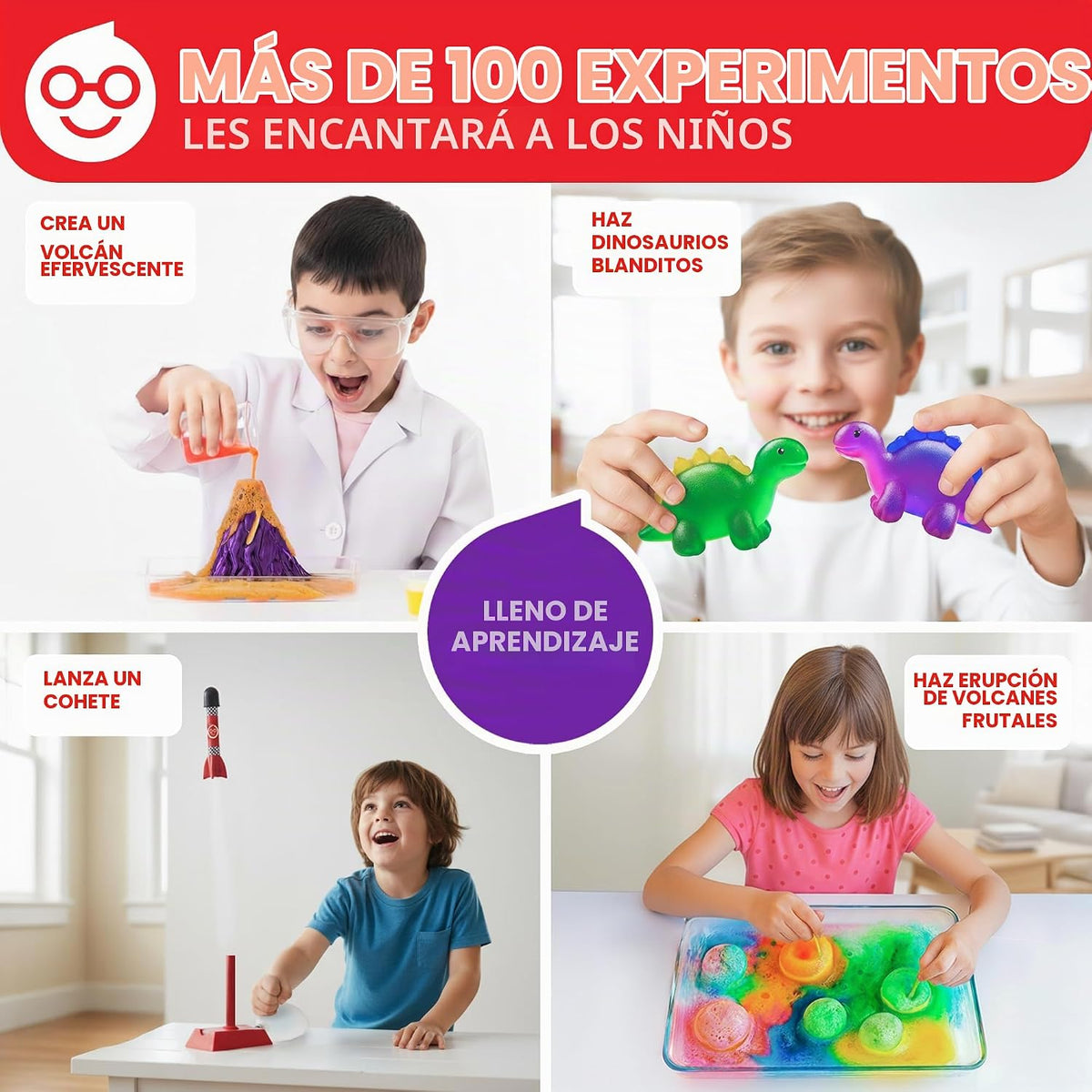 Doctor Jupiter My First Amazing Science Experiments Kit A partir de 4 años