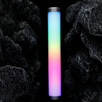 Meteor 30 tubos de píxeles a todo color luz LED, 10 W RGBWW, CCT 2,000 K a 20,000 K, barra de luz de mano RGBWW de 30 píxeles, soporte de atracción magnética, control de aplicación