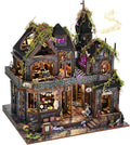 Kit de casa de muñecas en miniatura, kit de mini casa de bricolaje