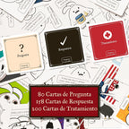 Exploding Kittens Terapeuta Horrible: Edición Extra Horrible – 3-8 jugadores – 17+ años – 15 min – Juego cómico de construcción – Fiesta, Noche Familiar, juego de cartas