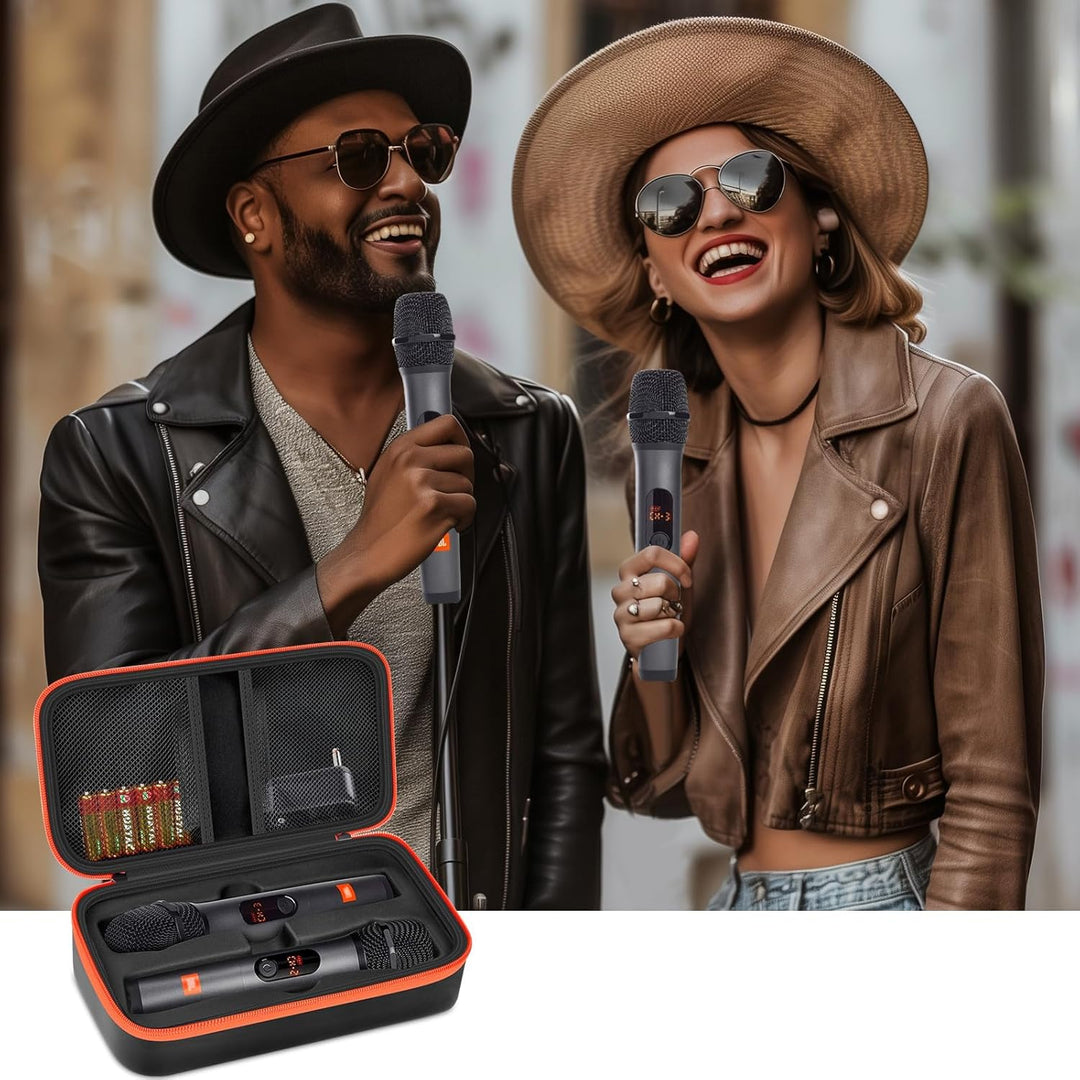 Funda de micrófono inalámbrico compatible con el sistema de dos mic...
