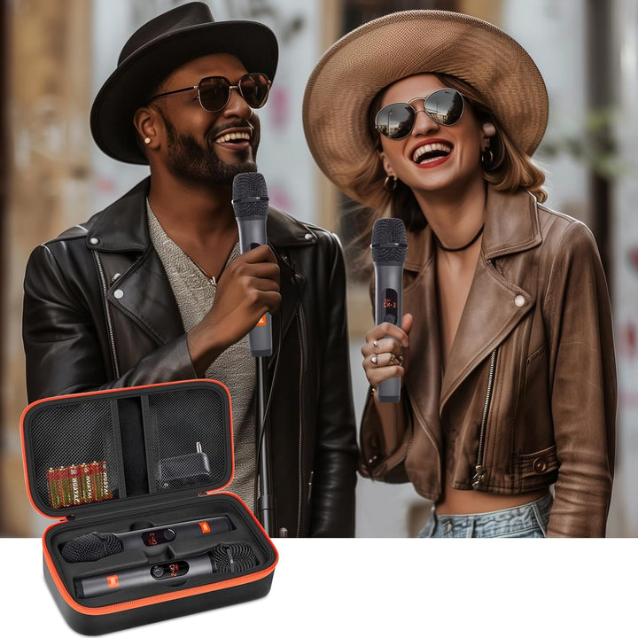 Funda de micrófono inalámbrico compatible con el sistema de dos mic...
