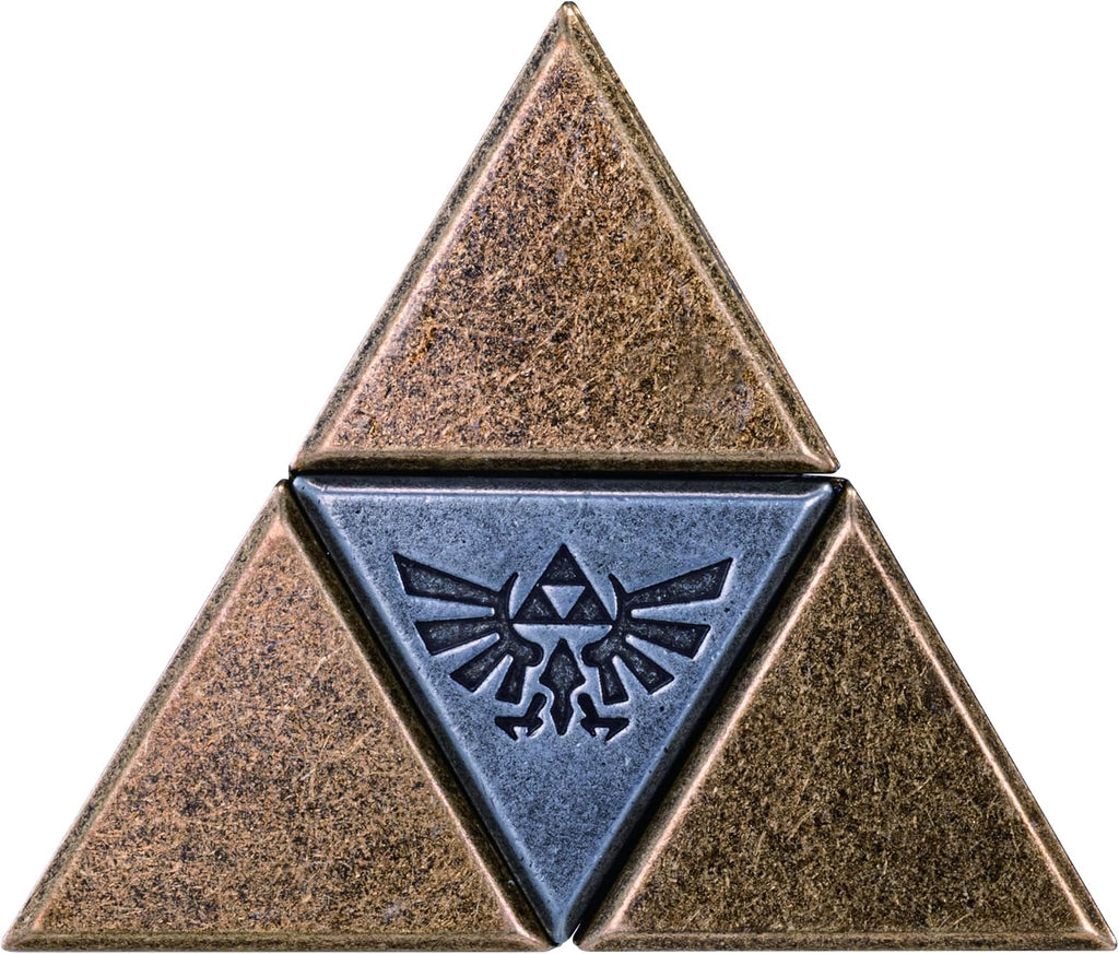 BePuzzled, Legend of Zelda Triforce Hanayama Rompecabezas para el cerebro de nivel 5 con clasificación Mensa, para edades de 12 años en adelante