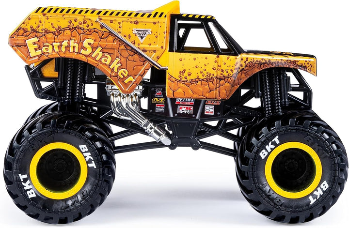 Monster Jam, Camión monstruo oficial Earth Shaker, vehículo fundido...