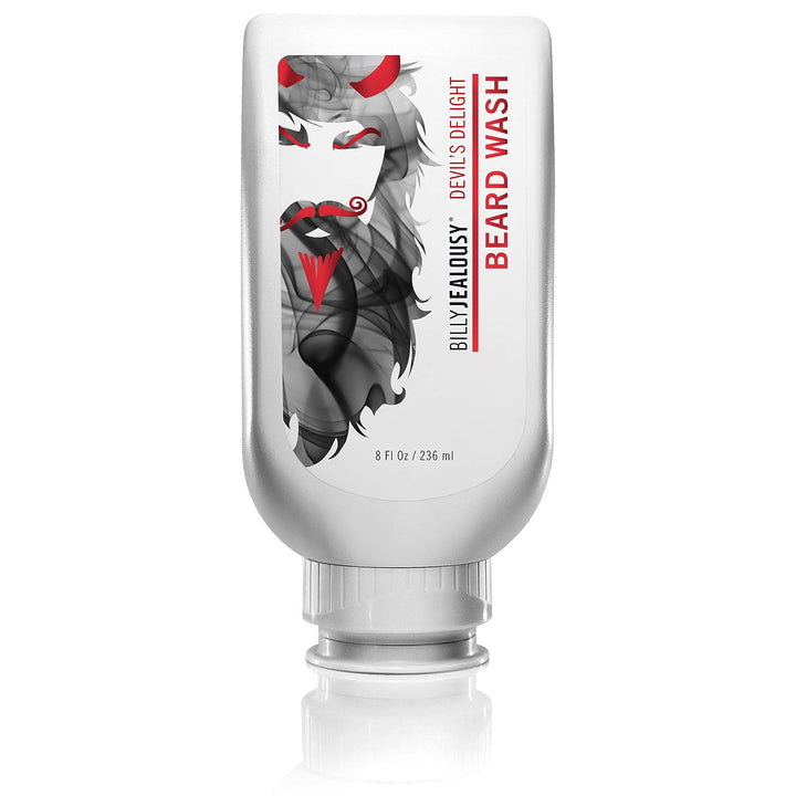 Billy Jealousy Lavado de barba para barba suave, manejable y sin en...