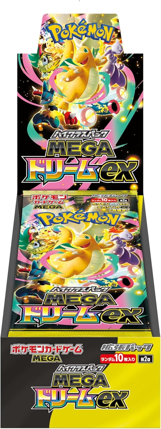 Juego de cartas Pokemon MEGA High Class Pack Mega Dream ex Box