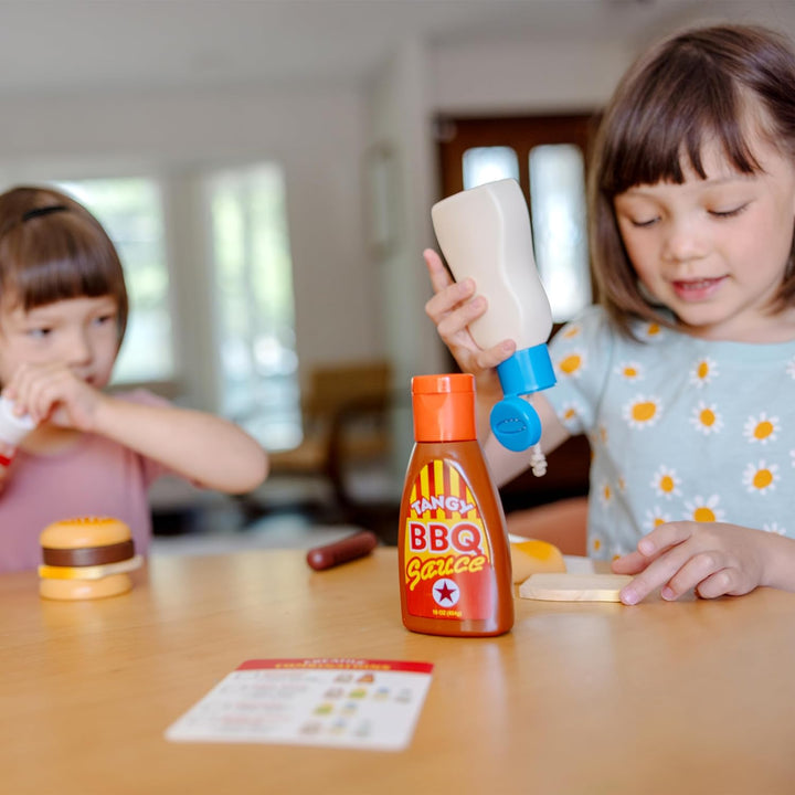 Melissa &amp; Doug Juego de 5 piezas de condimentos favoritos de co...