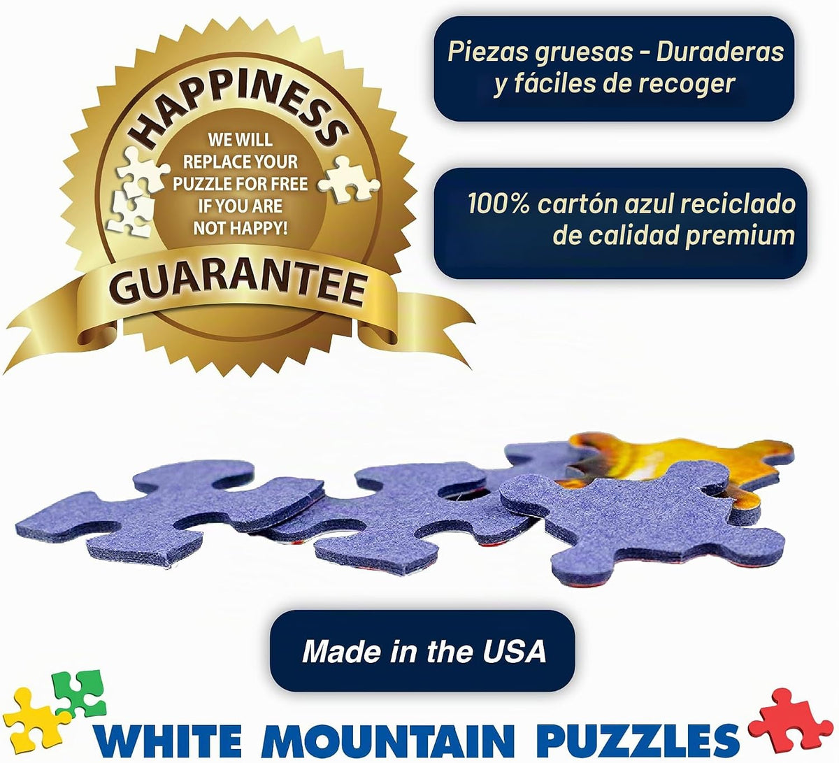 White Mountain Rompecabezas de 1000 piezas para Halloween, clásicos