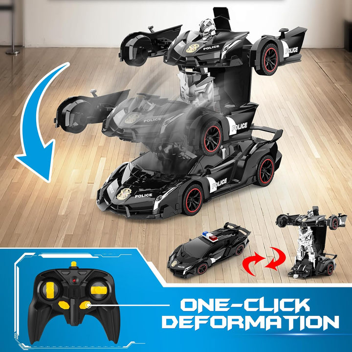 FDJ - Auto a control remoto que se transforma en robot, transformac...