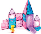 MAGNA-TILES Castle 25-Piece Magnetic Construction Set, Original Magnetic Building Brand