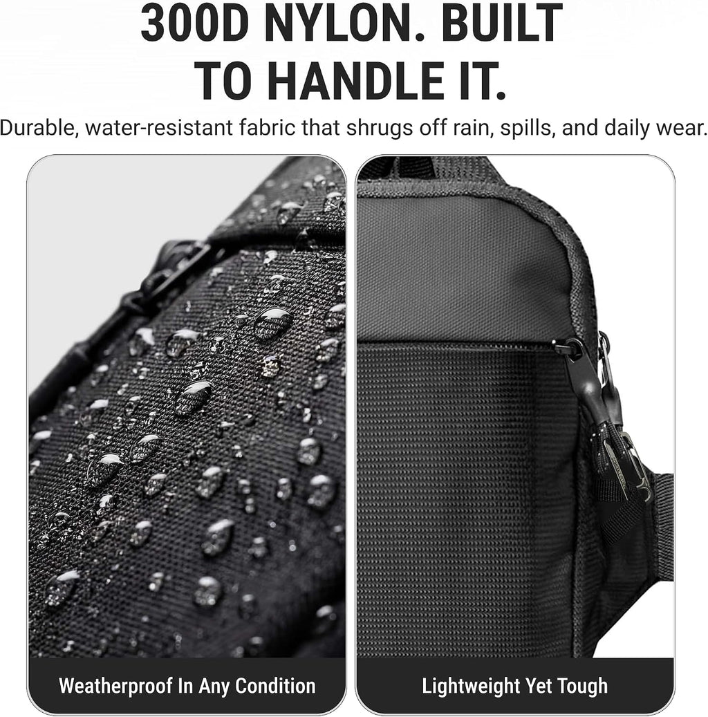 Bolso bandolera de viaje para hombres y mujeres, bolsas cruzadas antirrobo