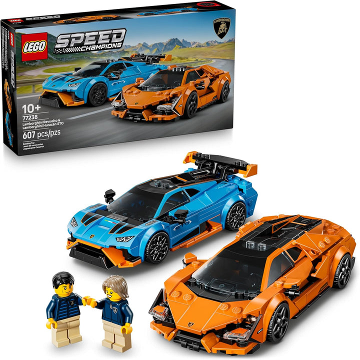 LEGO Speed Champions Lamborghini Revuelto Huracán STO -