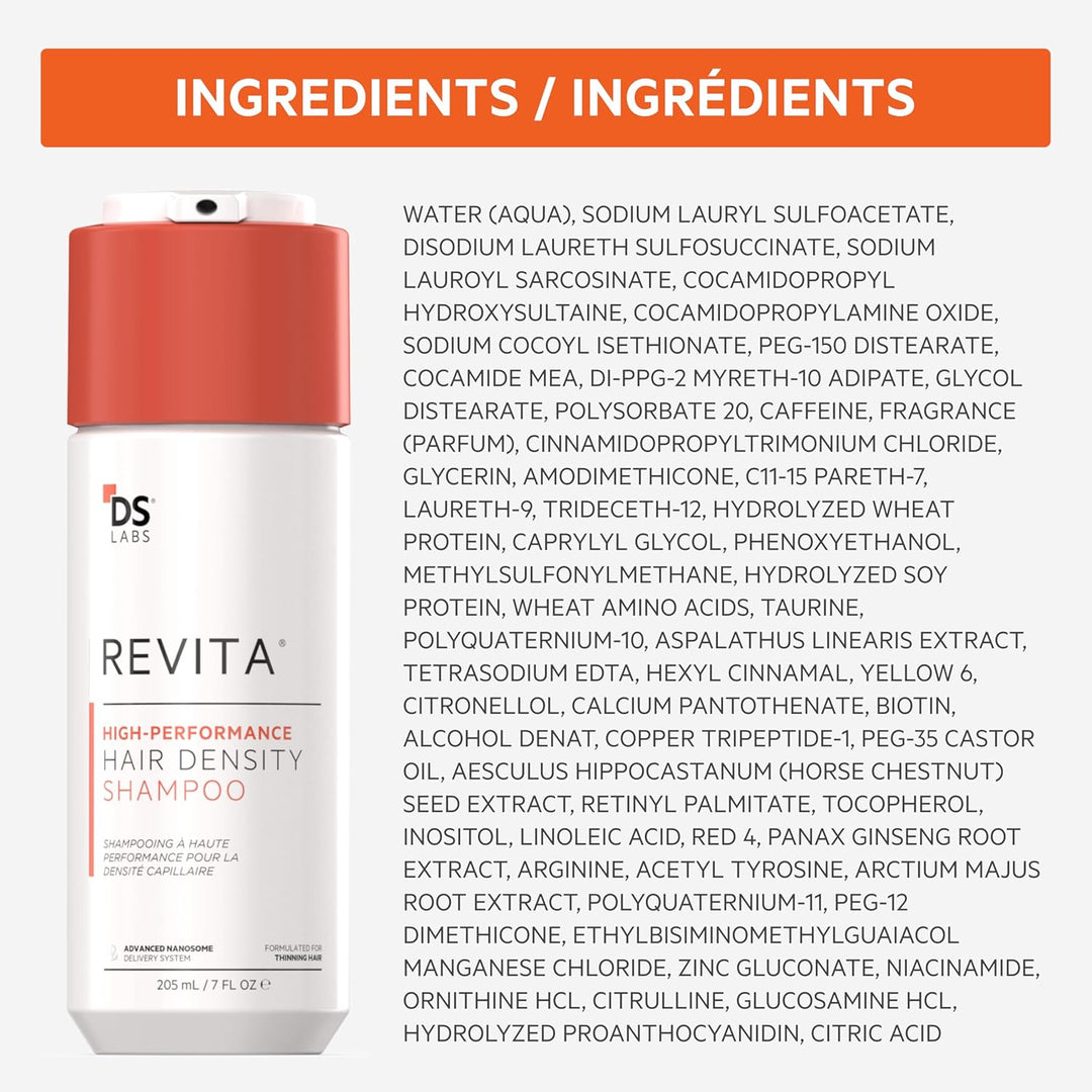 DS Labs Revita Hair Density Champú y acondicionador para cabello ad...