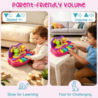 Sealive Piano para Niños Pequeños, Teclado Musical con Animales Giratorios, Grabación