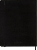 Moleskine Cuaderno, XXL, rayas, negro, tapa dura (8.5 x 11)
