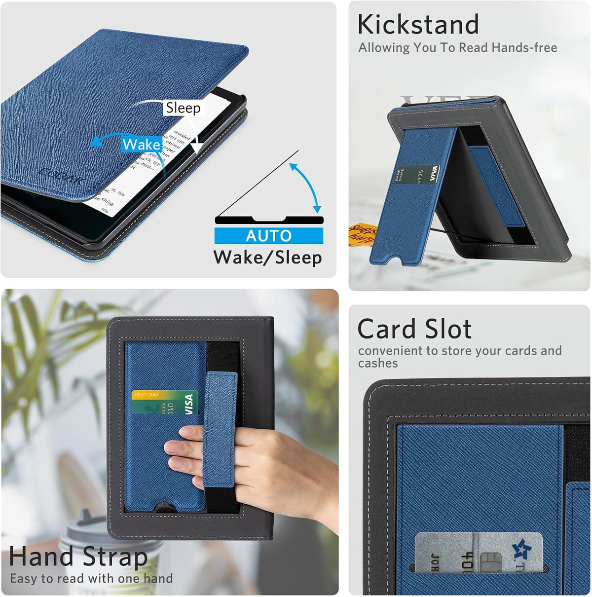 CoBak Funda con soporte, no compatible con tabletas Lenovo