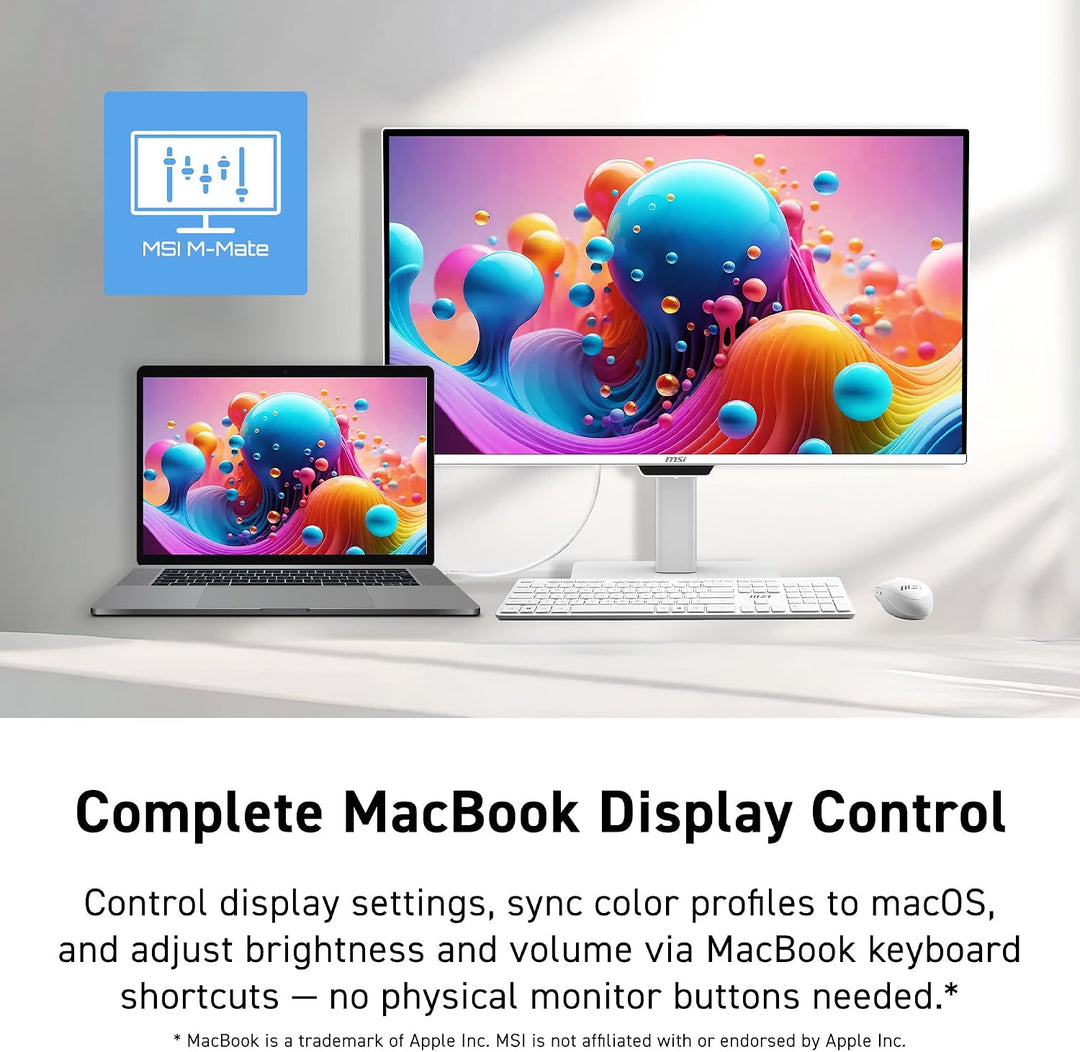 msi PRO MAX 271UPXW12G - Monitor de concentrador 4K UHD QD-OLED (38...
