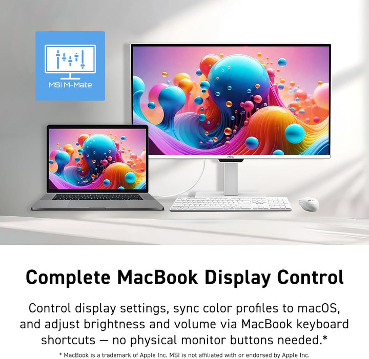 msi PRO MAX 271UPXW12G - Monitor de concentrador 4K UHD QD-OLED (38...
