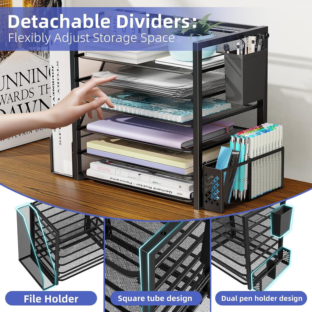 Simple Trending Organizador de archivos de escritorio, organizador de papel