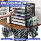 Simple Trending Organizador de archivos de escritorio, organizador de papel