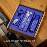 Harry's Plus Starter` Kit de afeitado para hombre, mango premiu...