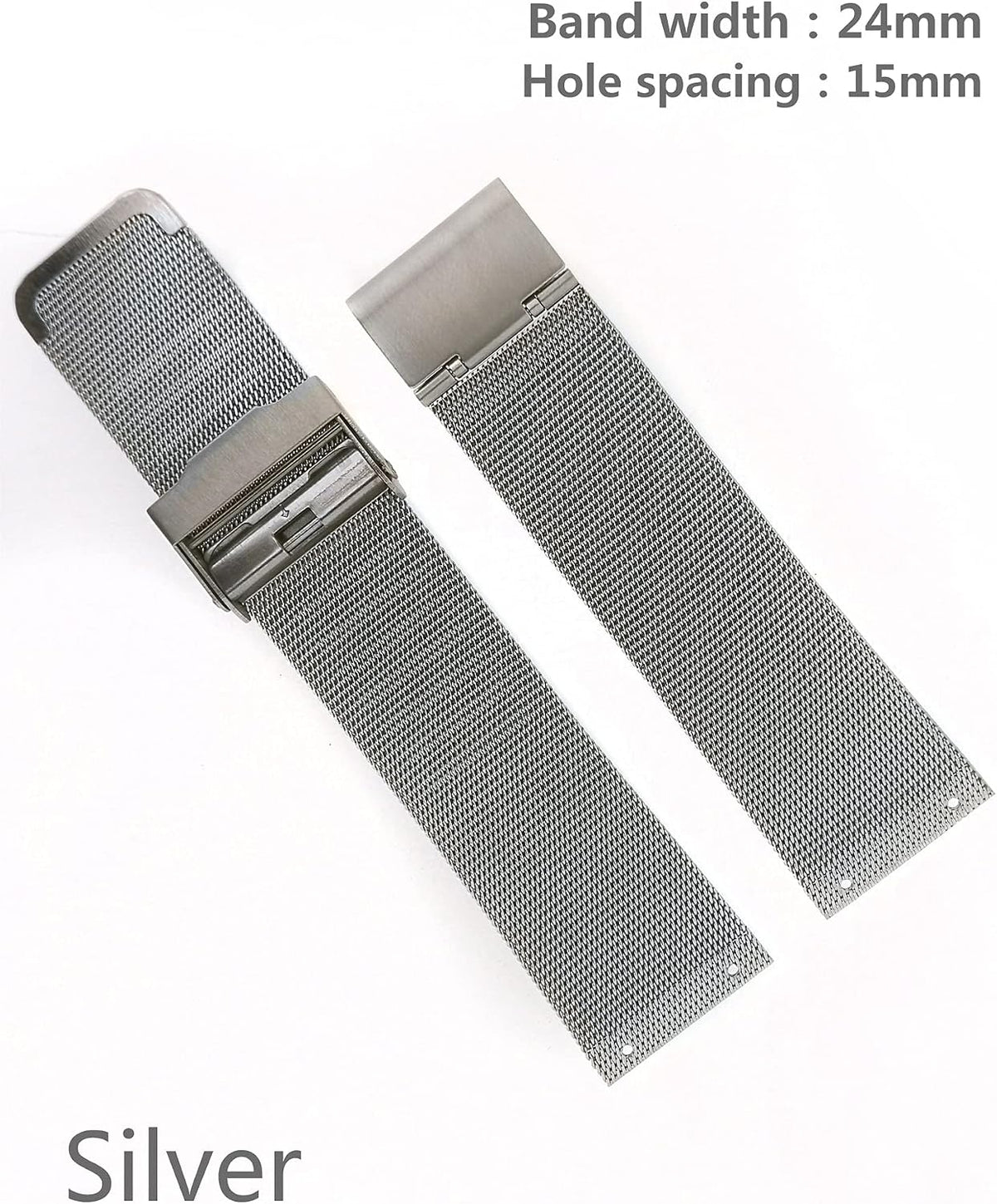 NZZXTO Correa de repuesto de acero inoxidable para relojes Skagen Bering, unisex, con tornillo, se ajusta a más tamaños