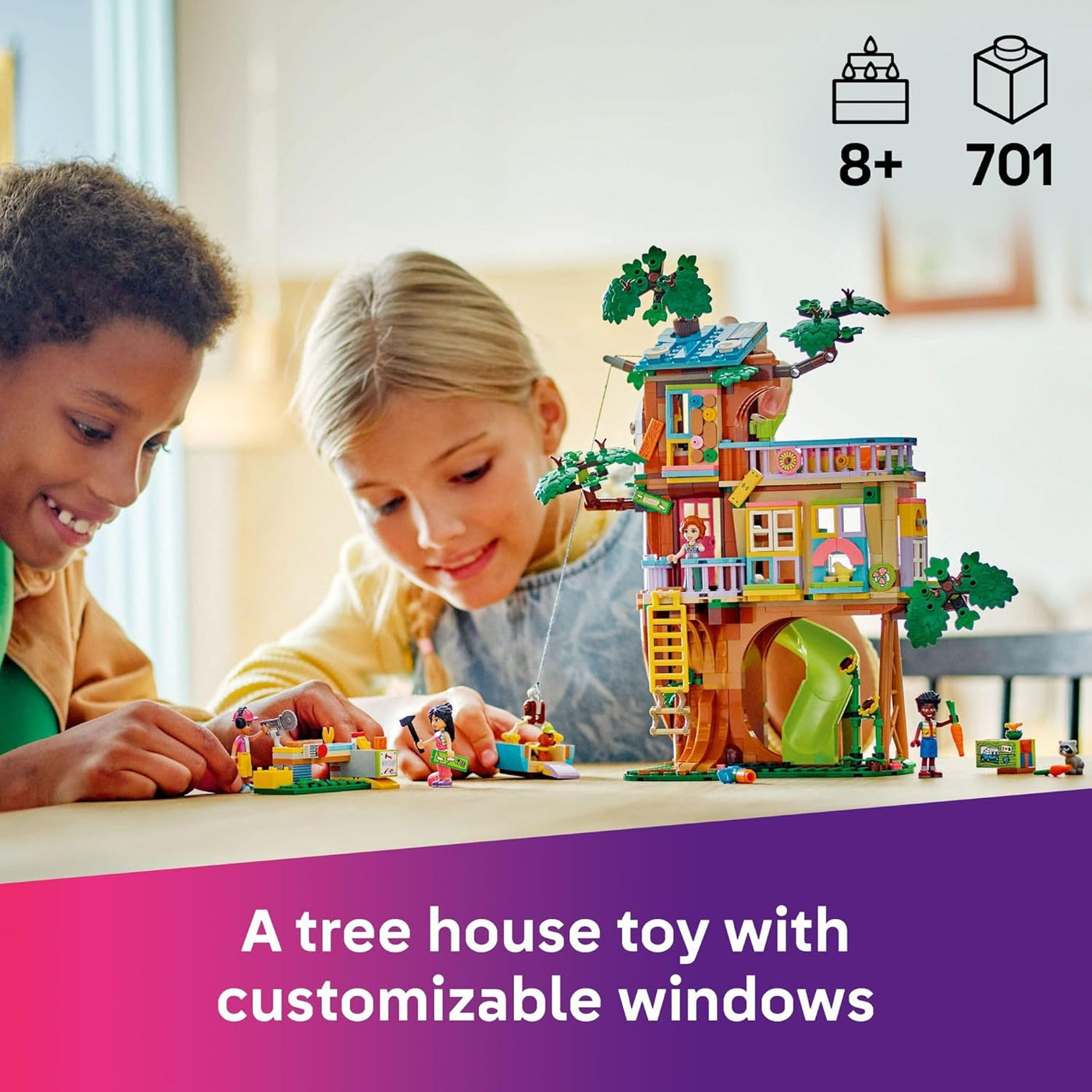 LEGO Friends Friendship Tree House Hangout - Juego de