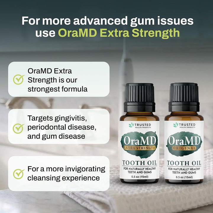 OraMD Aceite para Dientes 4 en 1 de Fuerza Original - Tratamiento d...