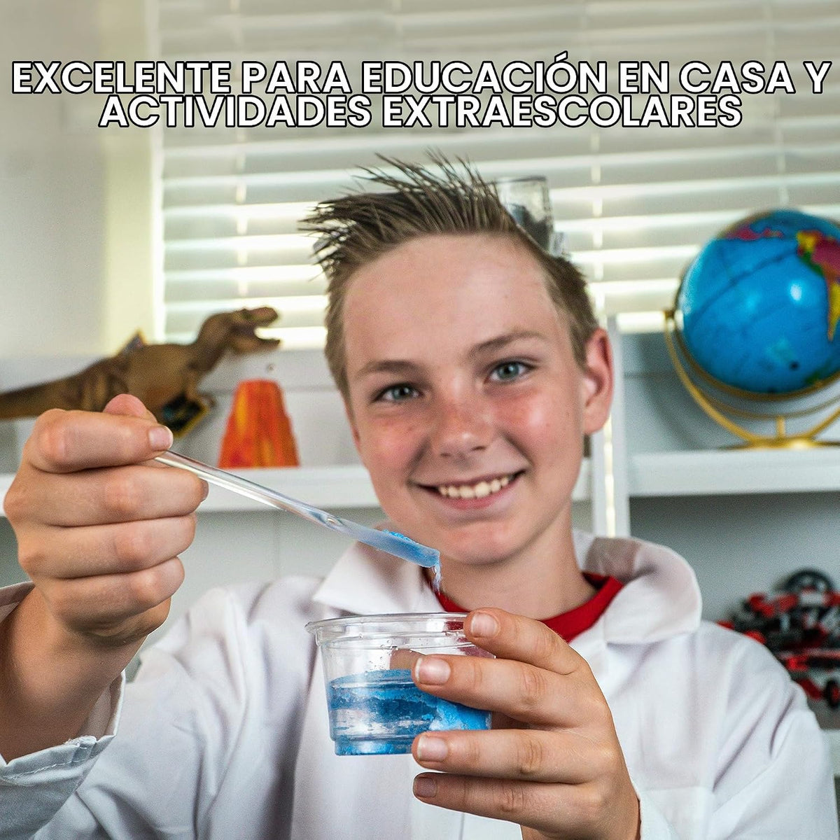 National Geographic Mega - Kit de ciencia sensorial con limo