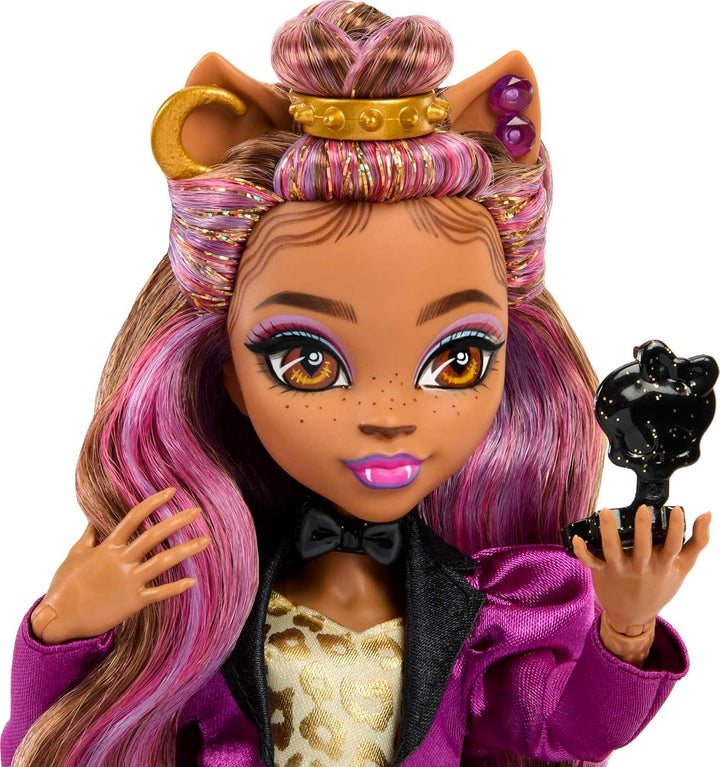 Muñeca Monster High, Clawdeen Wolf en estilo de fiesta de bola de m...