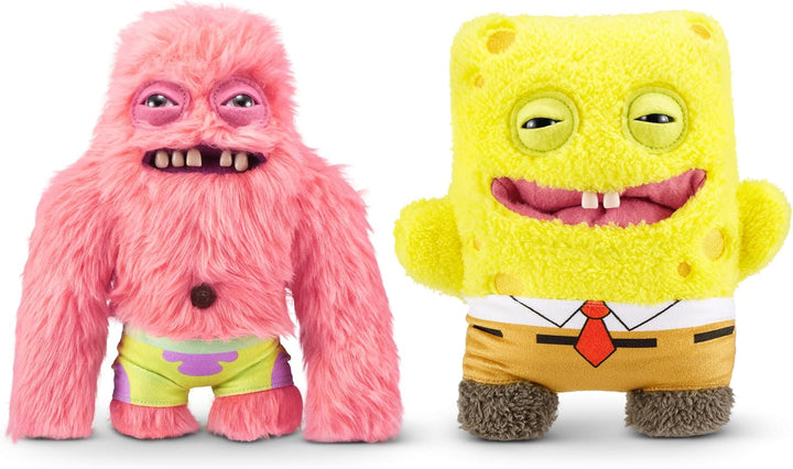 Fuggler Bob Esponja Pantalones Cuadrados - Peluche de 23 centímetro...