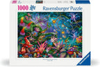 Ravensburger Rainbow Reverie - Rompecabezas de 1000 piezas | Escena de jardín encantado por Ciro Marchetti | Piezas ecológicas y cortadas con precisión