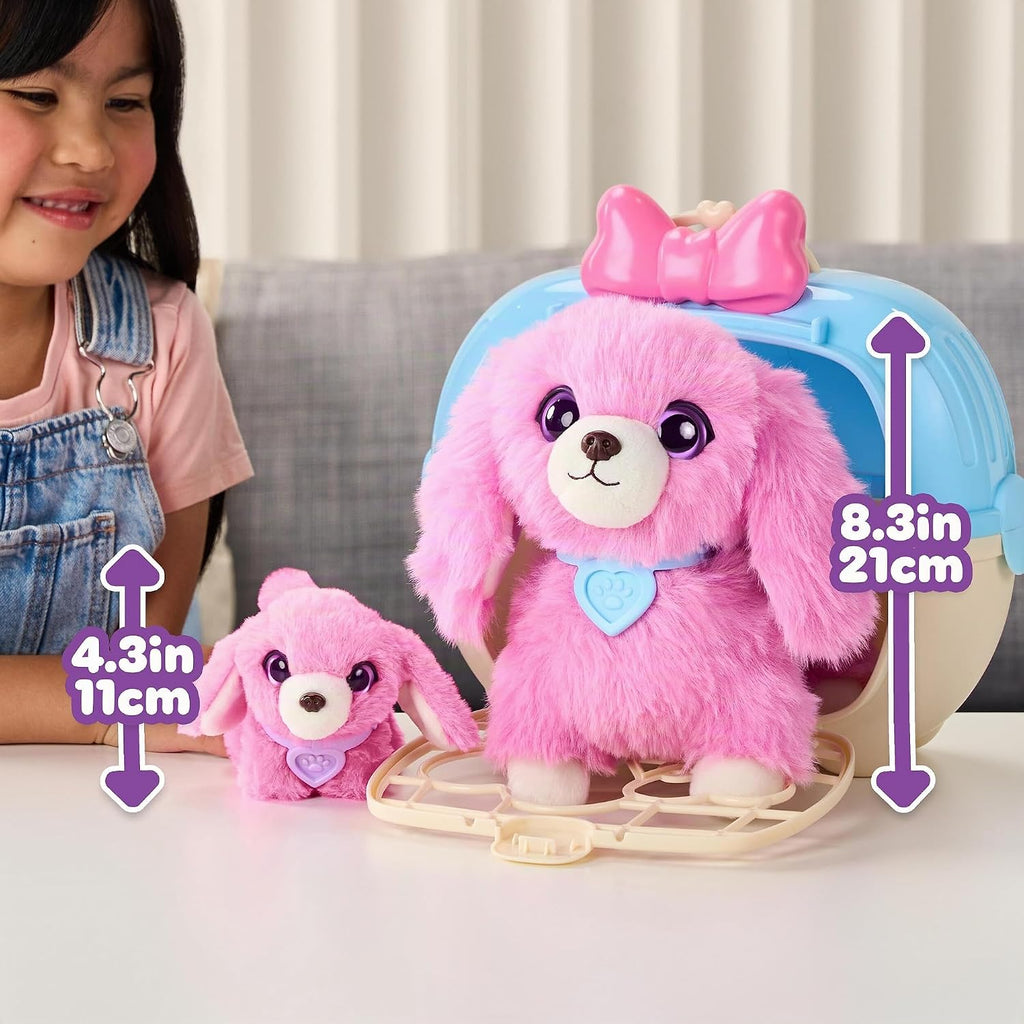 ScruffaLuvs Mom & Baby Scruffs Dachshund - Juguetes de peluche, lavar para