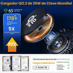 Actualización para Qi2.2 25W para cargador de coche inalámbrico MagSafe
