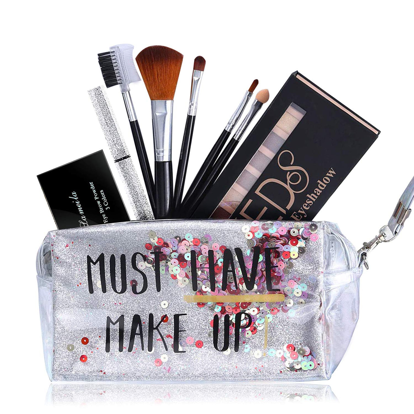 Kit de maquillaje todo en uno, incluye paleta de sombra de ojos des...