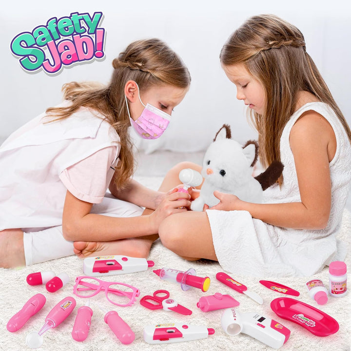 Kit de Médico de Mascotas de 33 piezas para niños pequeños - Disfra...