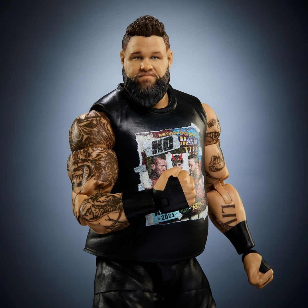 Mattel WWE Elite - Figura de acción y accesorios, serie #116 Kevin...