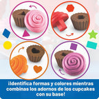 Clasificación de formas en forma de madalenas, Smart Snacks de Learning Resources