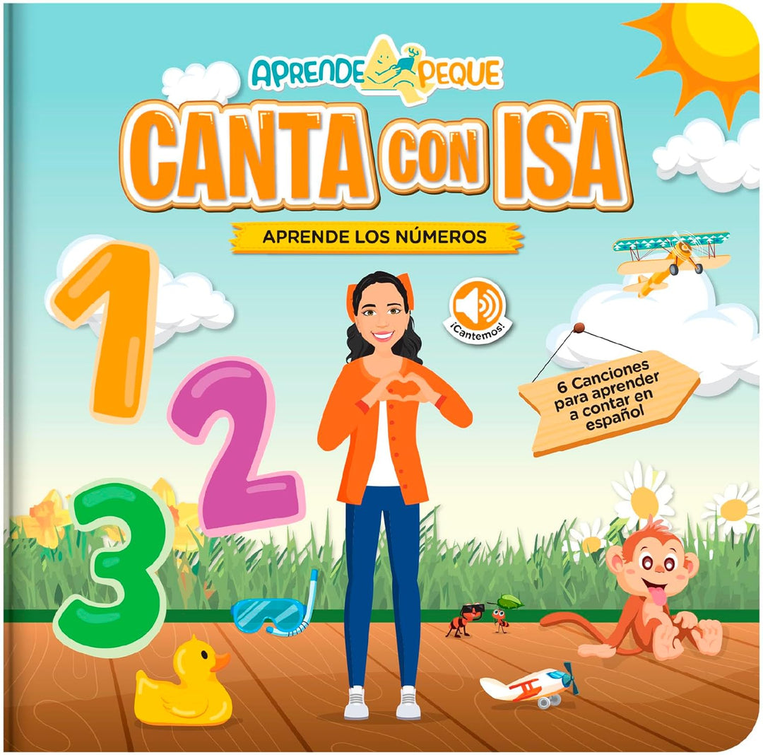 Aprende Peque Libro de conteo musical para niños pequeños