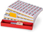 Yellow Mountain Imports Juego de Mahjong chino – Rouge Prestige – 146 Azulejos Medianos, Set Profesional para Juego al Estilo Chino [中式麻將 專業套裝]