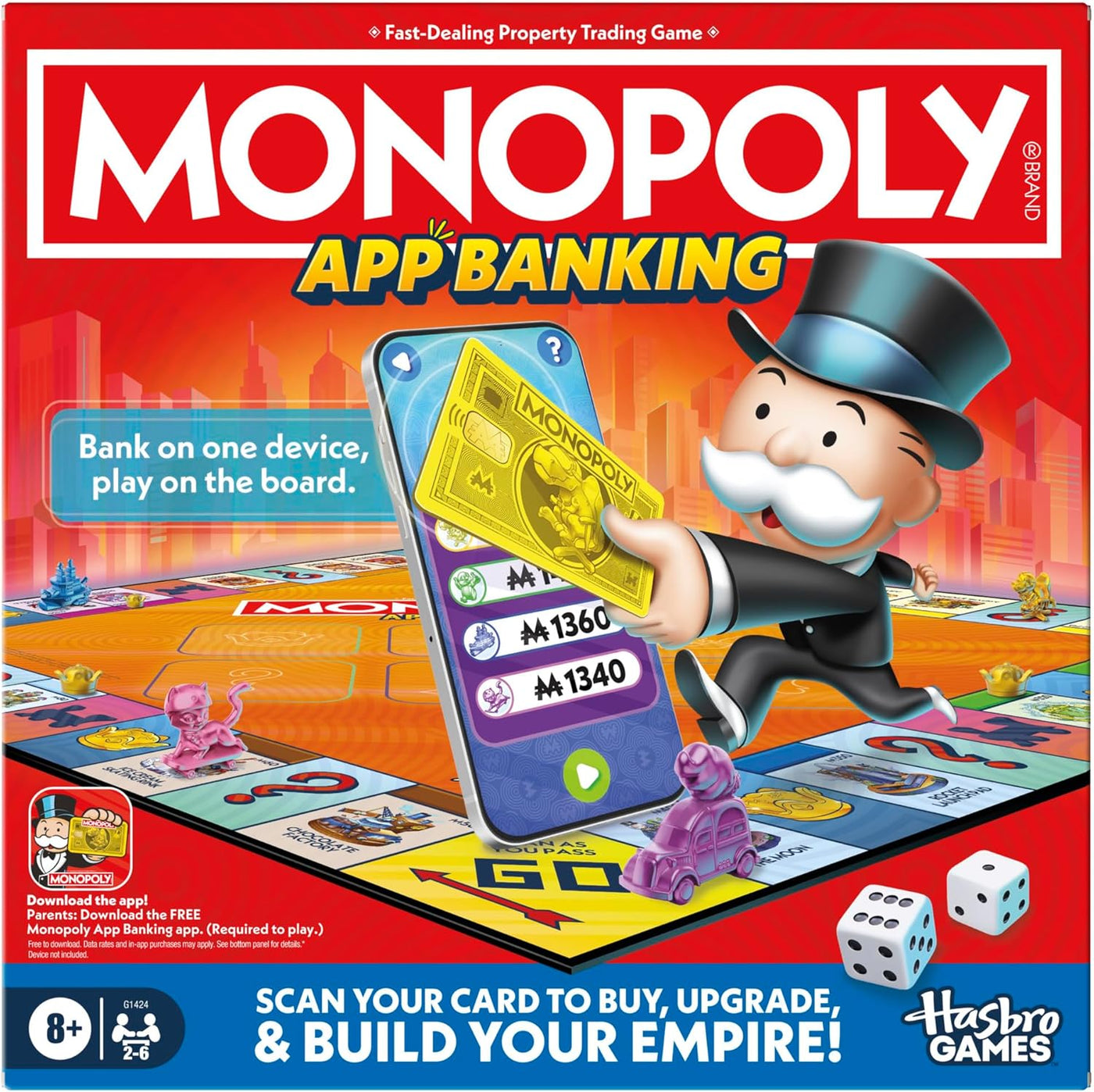 Monopoly Juego de mesa de banca de aplicaciones Juego