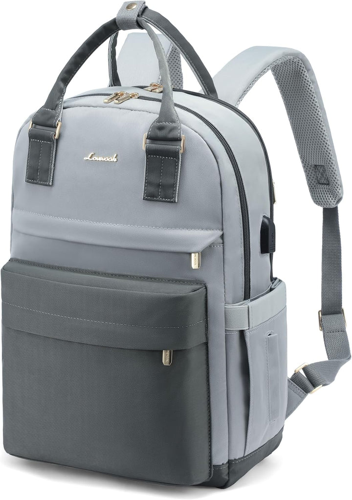 LOVEVOOK Mochila de viaje para laptop para mujer, bolsa antirrobo p...