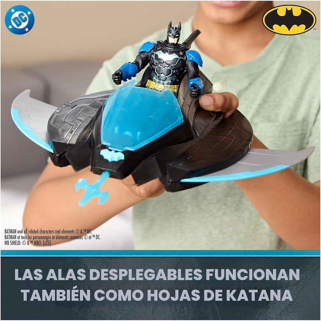 DC Comics Ninja Strike Katana Blade Batwing Toy Vehicle