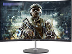 Sceptre - Monitor curvo de 24 pulgadas, 75Hz, LED, para videojuegos...