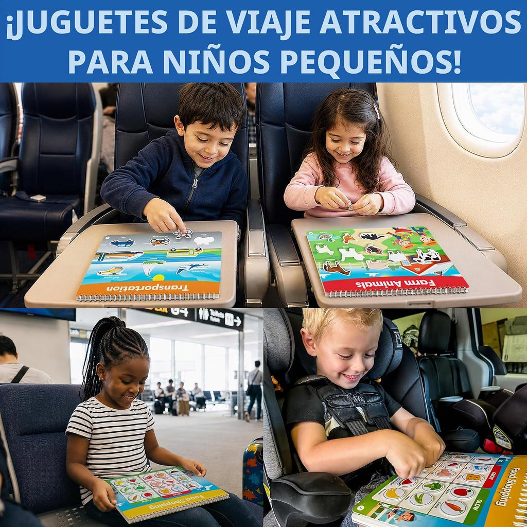 Libro Montessori Busy para niños pequeños de 3 a 5 años - Juguetes de
